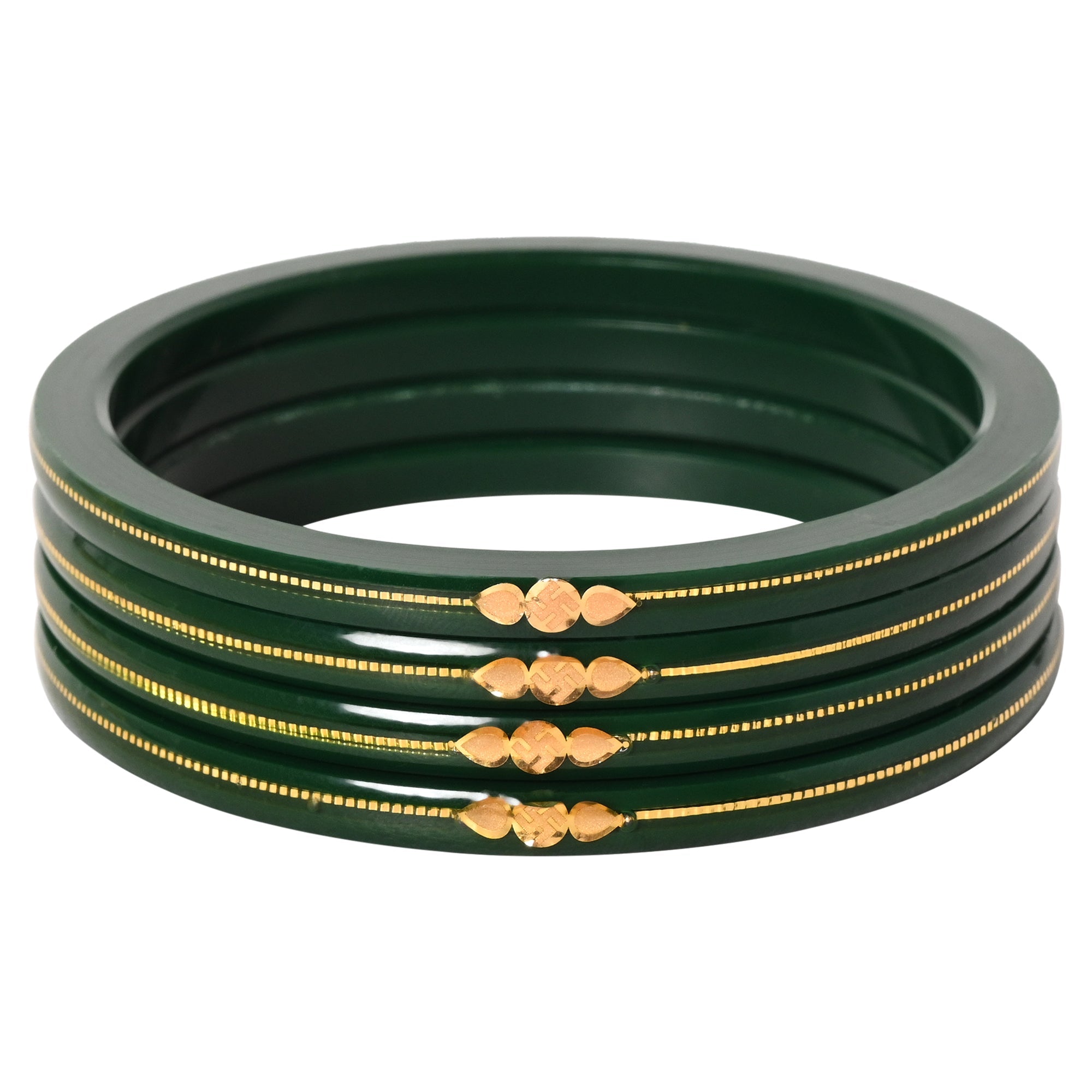 Green -  "Shringar" 916 22k - Chudli The Bangles