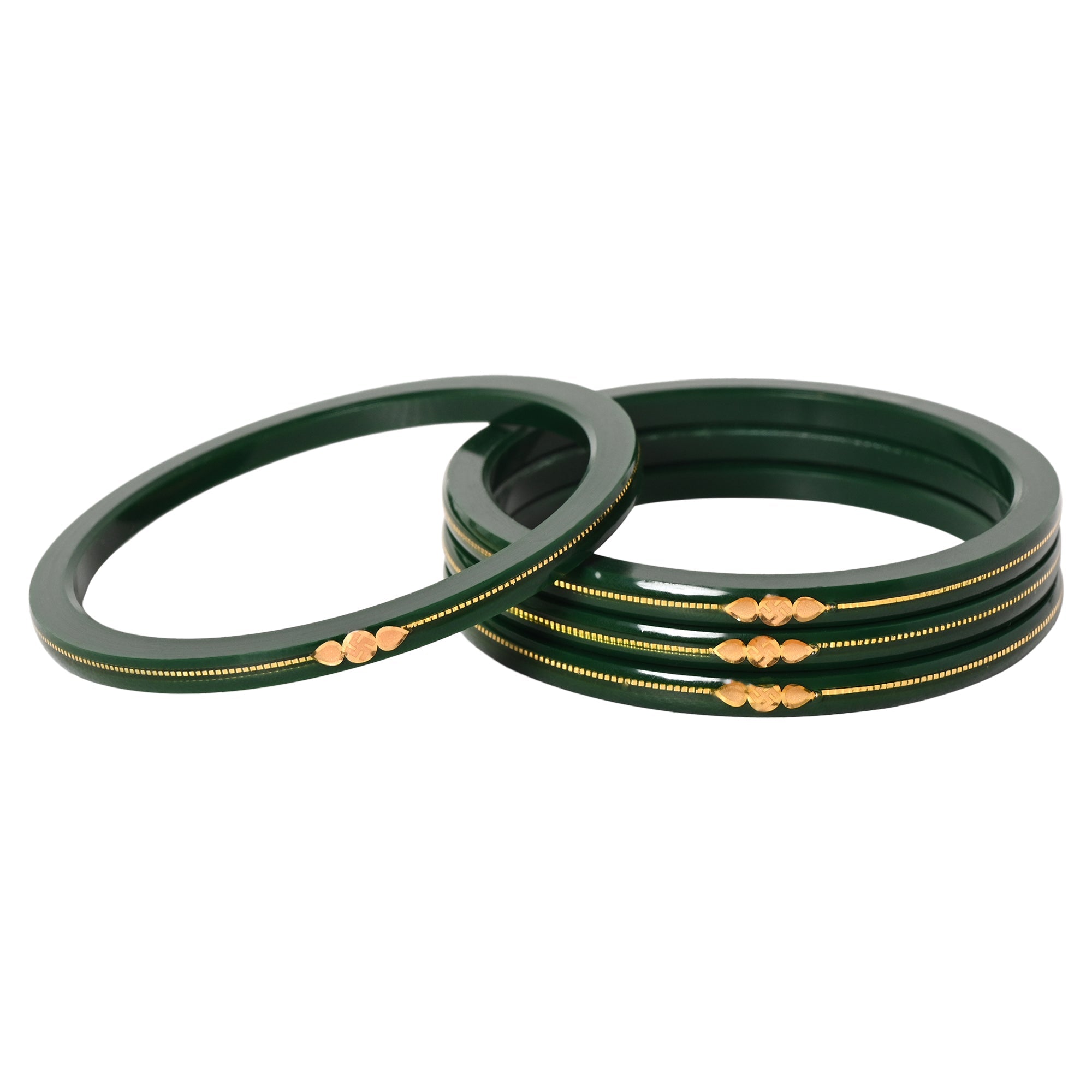 Green -  "Shringar" 916 22k - Chudli The Bangles