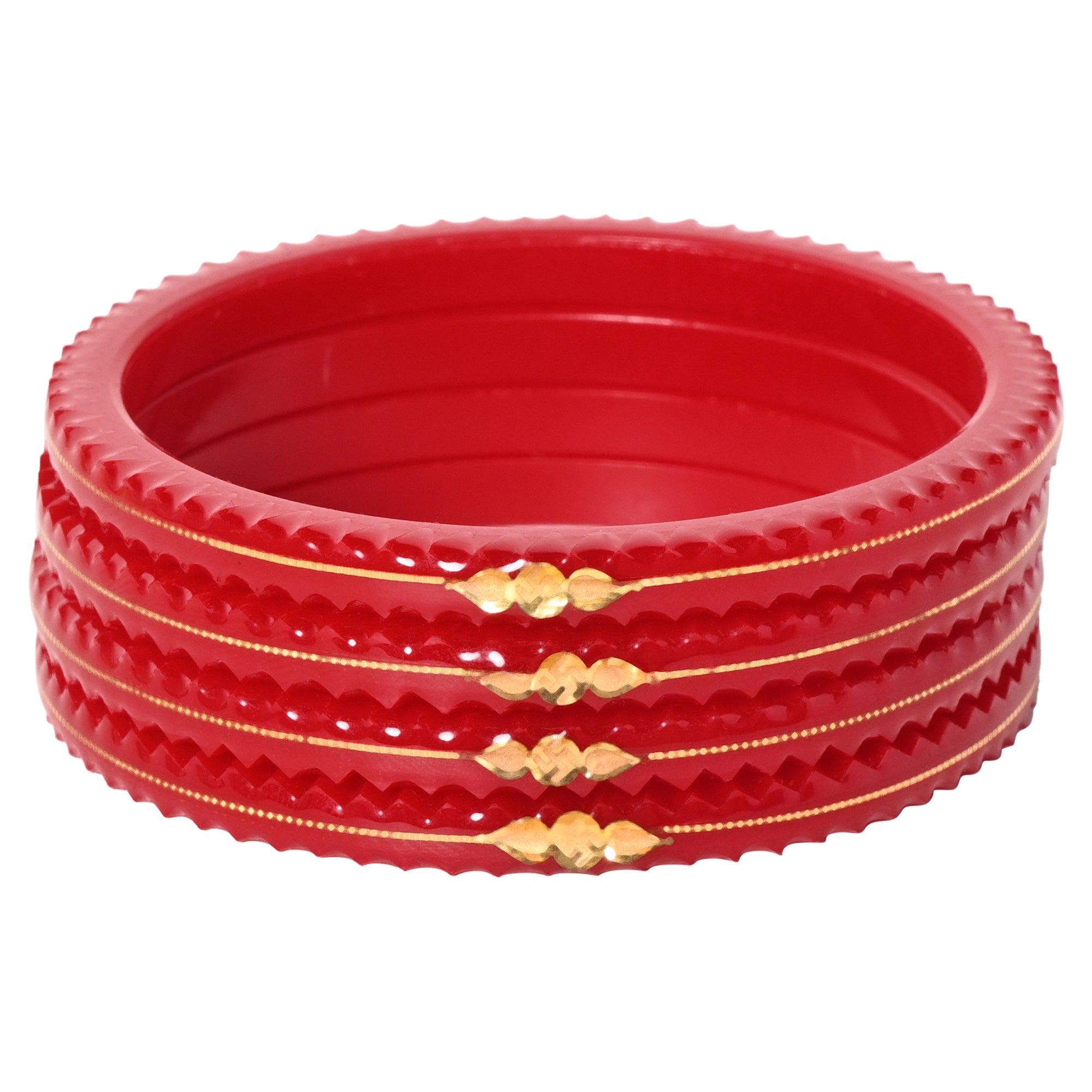 Shringar Red - A decent Charm - Chudli The Bangles