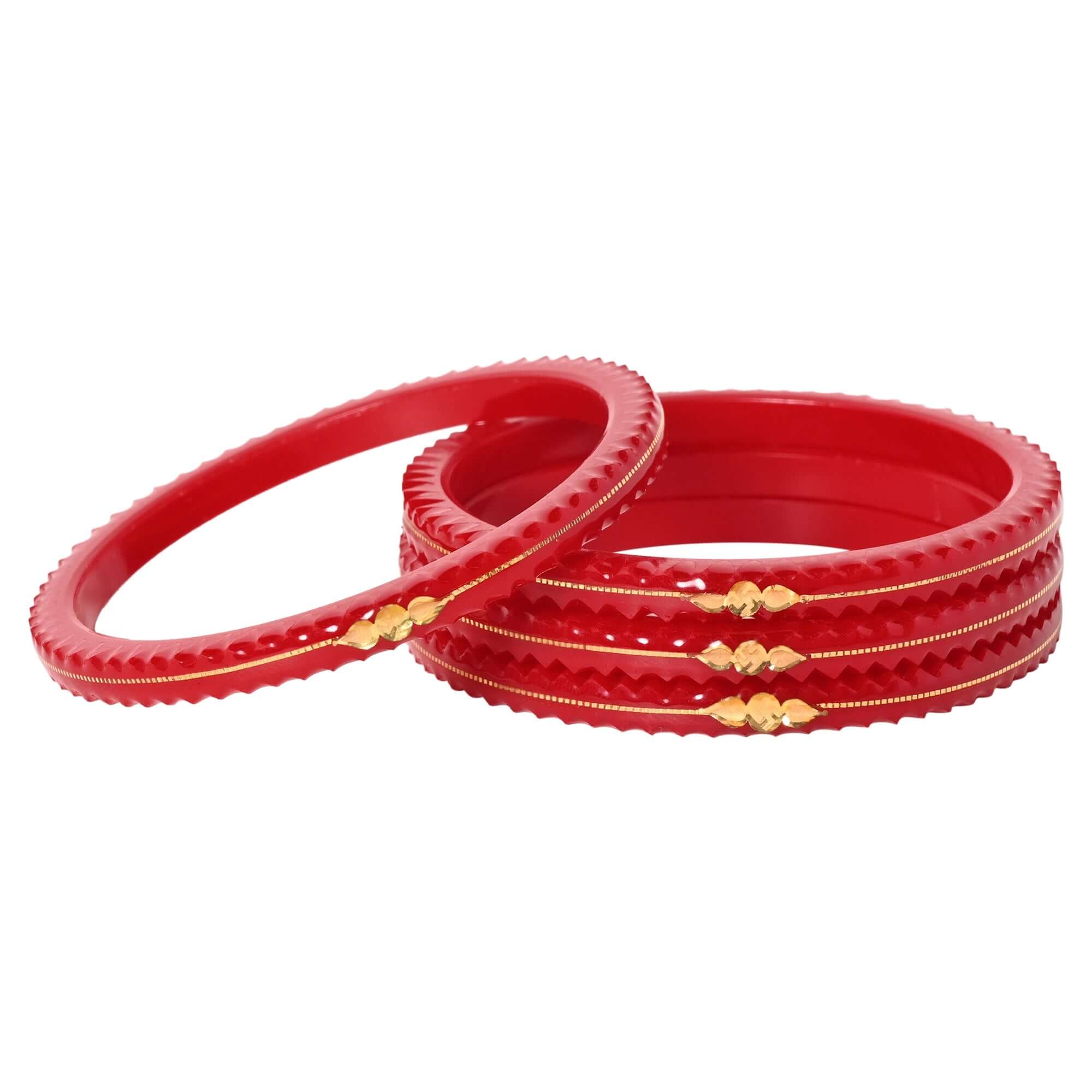 Shringar Red - A decent Charm - Chudli The Bangles