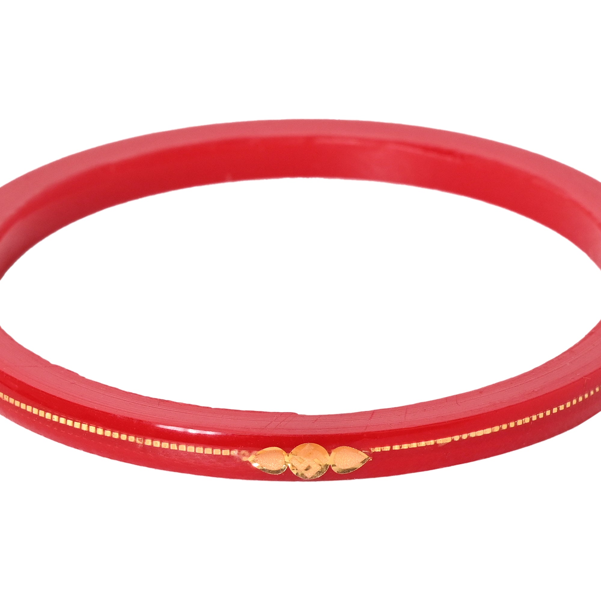 Red - Shringar Bangles (916 22k) - Chudli The Bangles